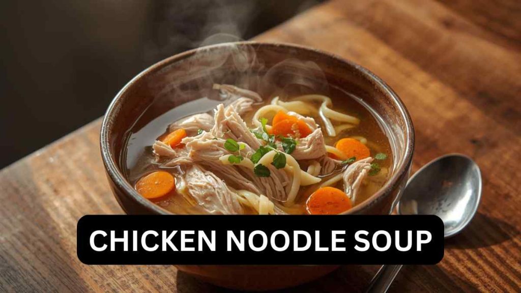 easy chicken noodle soup recipe